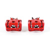Red Powdercoated Caliper; Pair