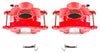 Red Powdercoated Caliper; Pair
