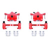 Red Powdercoated Caliper; Pair