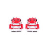 Red Powdercoated Caliper; Pair