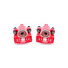 Red Powdercoated Caliper; Pair