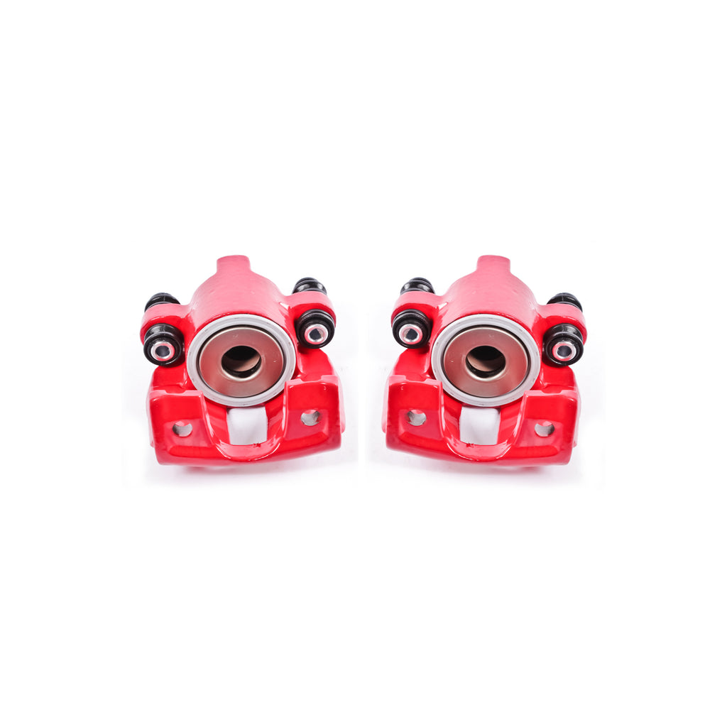 Red Powdercoated Caliper; Pair