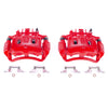 Red Powdercoated Caliper; Pair