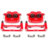 Red Powdercoated Caliper; Pair