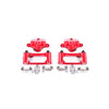 Red Powdercoated Caliper; Pair