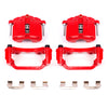 Red Powdercoated Caliper; Pair