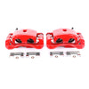 Red Powdercoated Caliper; Pair