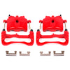 Red Powdercoated Caliper; Pair