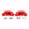 Red Powdercoated Caliper; Pair