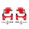 Red Powdercoated Caliper; Pair