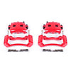 Red Powdercoated Caliper; Pair