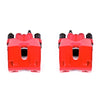 Red Powdercoated Caliper; Pair