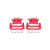 Red Powdercoated Caliper; Pair