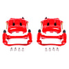 Red Powdercoated Caliper; Pair