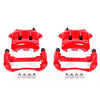 Red Powdercoated Caliper; Pair