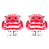 Red Powdercoated Caliper; Pair