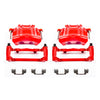 Red Powdercoated Caliper; Pair