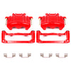 Red Powdercoated Caliper; Pair