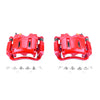 Red Powdercoated Caliper; Pair