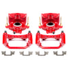 Red Powdercoated Caliper; Pair