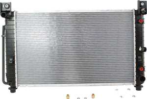 TAHOE 00-04 RADIATOR, 4.8L/5.3L, 28x17 core, w/o Rear Auxiliary A/C