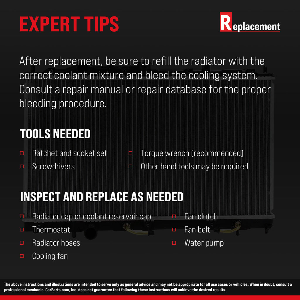 ACCORD 03-07 RADIATOR, 6 Cyl, Excludes Hybrid