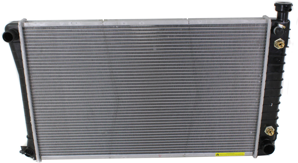 C/K SERIES P/U 88-95 RADIATOR, Aluminum Core, 6/8 Cyl. Engines, 1-Row Core, w/o Engine Oil Cooler, 28\ Between Tanks"