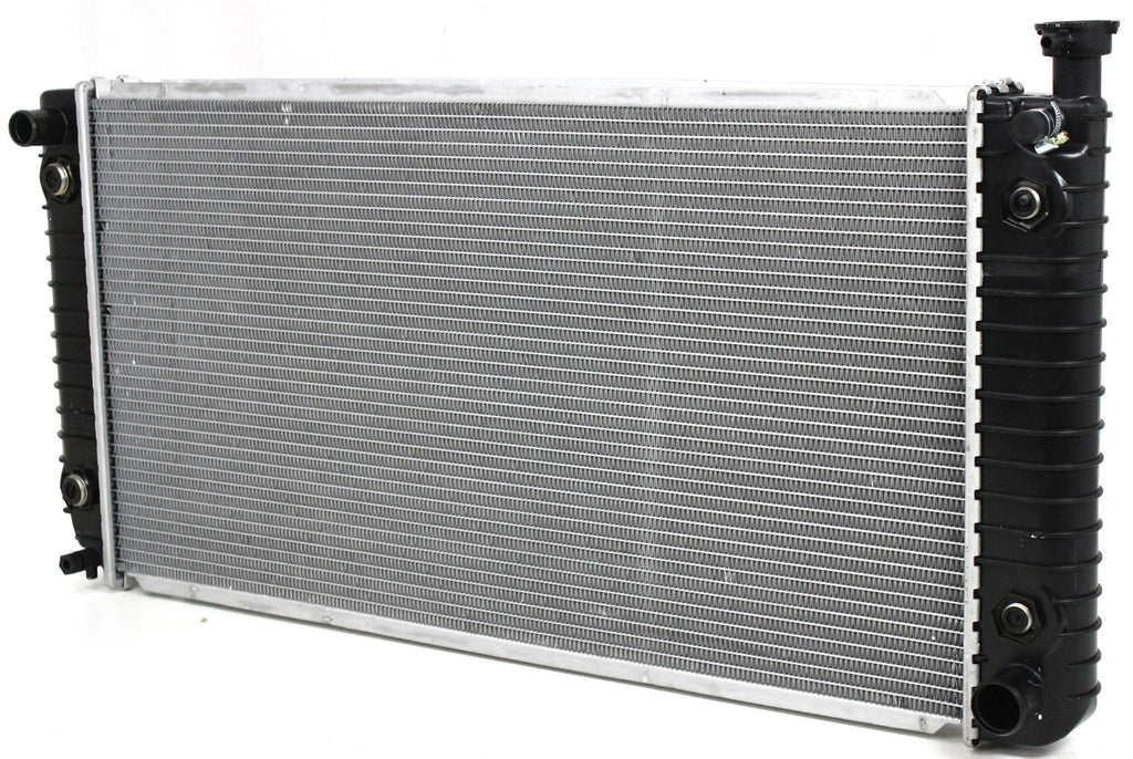 C/K SERIES P/U 88-93 RADIATOR, 34x17, 2-row core, w/ Engine Oil Cooler