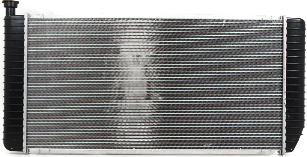 C/K SERIES P/U 88-93 RADIATOR, 34x17, 2-row core, w/ Engine Oil Cooler