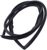 Rear Window Weatherstrip Seal, Works With Chrome Trim in Body Clips
