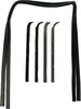 F-SERIES PICKUP 80-86 FRONT DOOR WEATHERSTRIP SET, Deluxe Belt