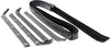 F-SERIES PICKUP 80-86 FRONT DOOR WEATHERSTRIP SET, Deluxe Belt