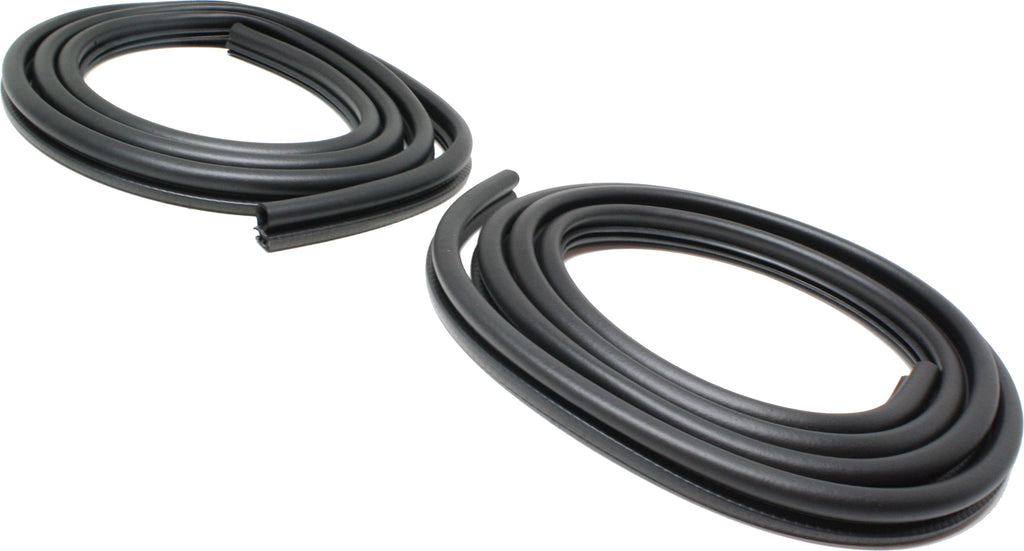 JIMMY 95-01 FRONT DOOR WEATHERSTRIP SET, Door Weatherstrip Door W/strip, Fits on Body, Pair