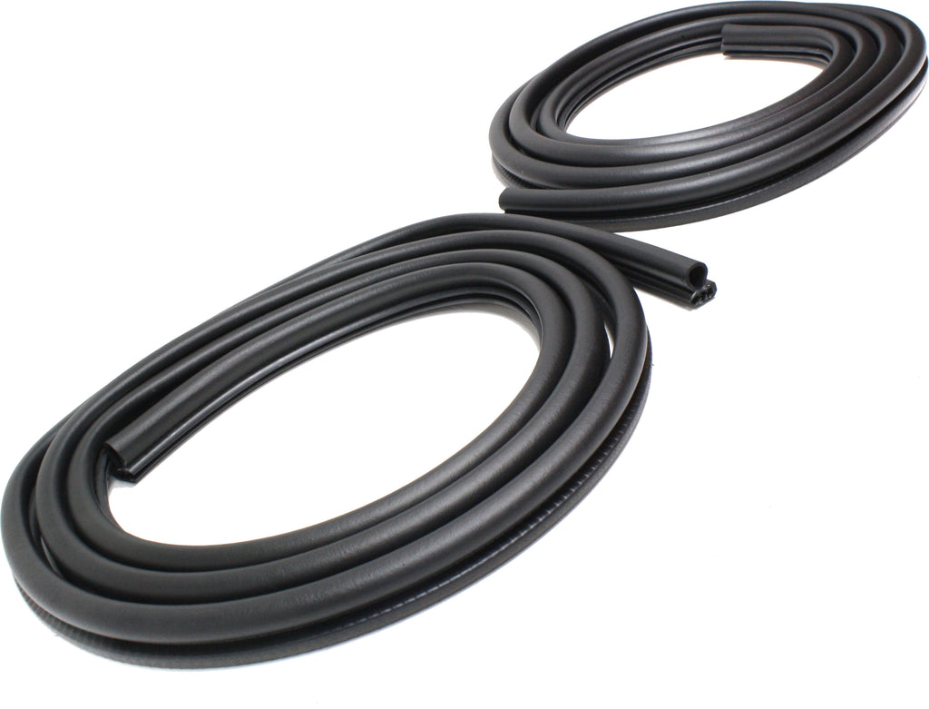 JIMMY 95-01 FRONT DOOR WEATHERSTRIP SET, Door Weatherstrip Door W/strip, Fits on Body, Pair