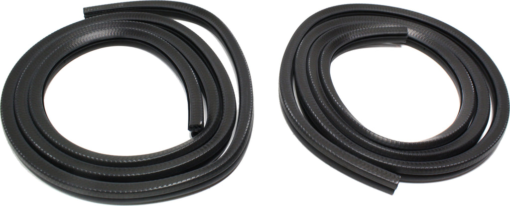 JIMMY 95-01 FRONT DOOR WEATHERSTRIP SET, Door Weatherstrip Door W/strip, Fits on Body, Pair
