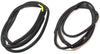 4RUNNER 90-95 / PICKUP 89-95 FRONT DOOR WEATHERSTRIP SET, Door
