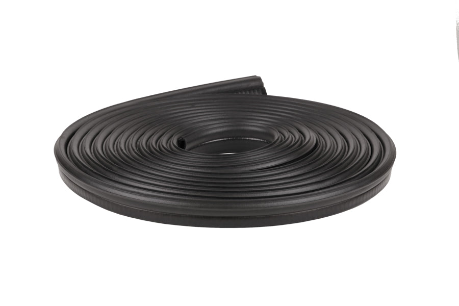 Universal Bulb Seal with rubber covered wire core push-on u-channel