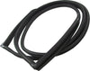 Rear Window Weatherstrip Seal, Works With Chrome Trim That Inserts into Body Clips