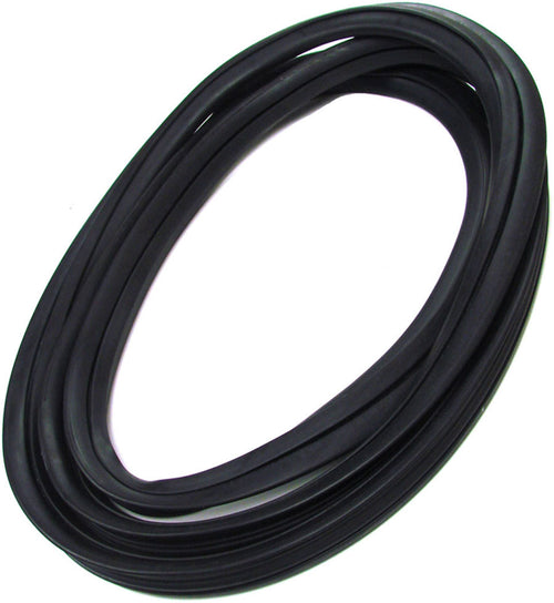 Windshield Weatherstrip Seal With Trim Groove
