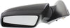 CAPRICE/G8 08-09 11-13 MIRROR LH, Power, Manual Folding, Non-Heated, Chrome, w/o Auto Dimming, BSD, Memory, and Signal Light