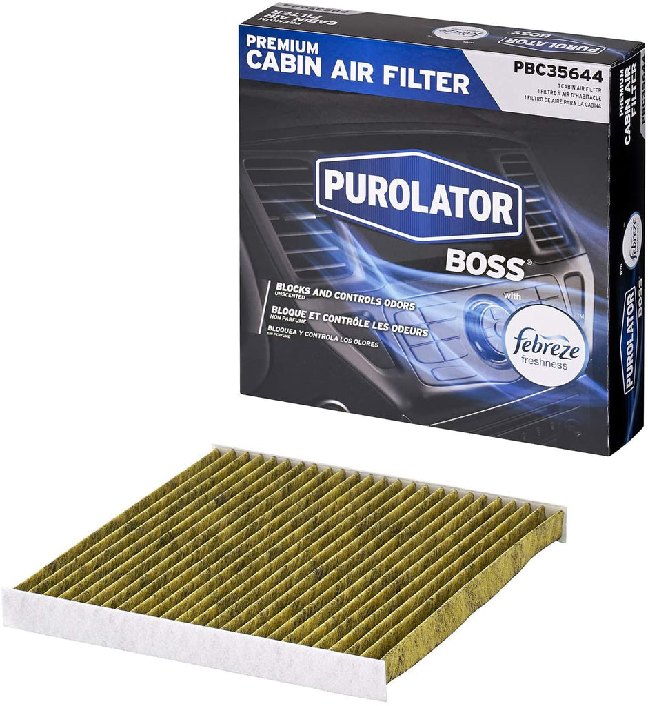 Purolator PBC35644 PurolatorBOSS Premium Cabin Air Filter with Febreze Freshness