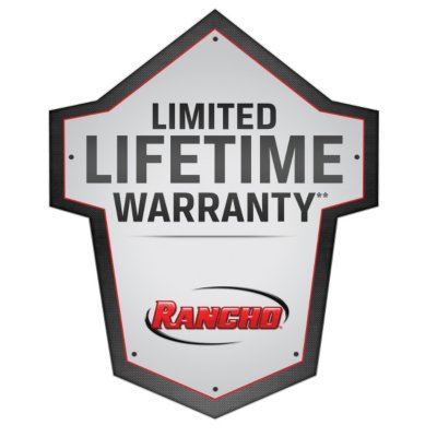 Rancho RS5000X Shock Absorber; Rear, Driver or Passenger Side