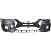 Q3 16-17 FRONT BUMPER COVER, 1 Piece Type, Primed, w/o Parallel Park Assist and Parking Aid Sensor Holes