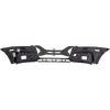 Q3 16-17 FRONT BUMPER COVER, 1 Piece Type, Primed, w/o Parallel Park Assist and Parking Aid Sensor Holes