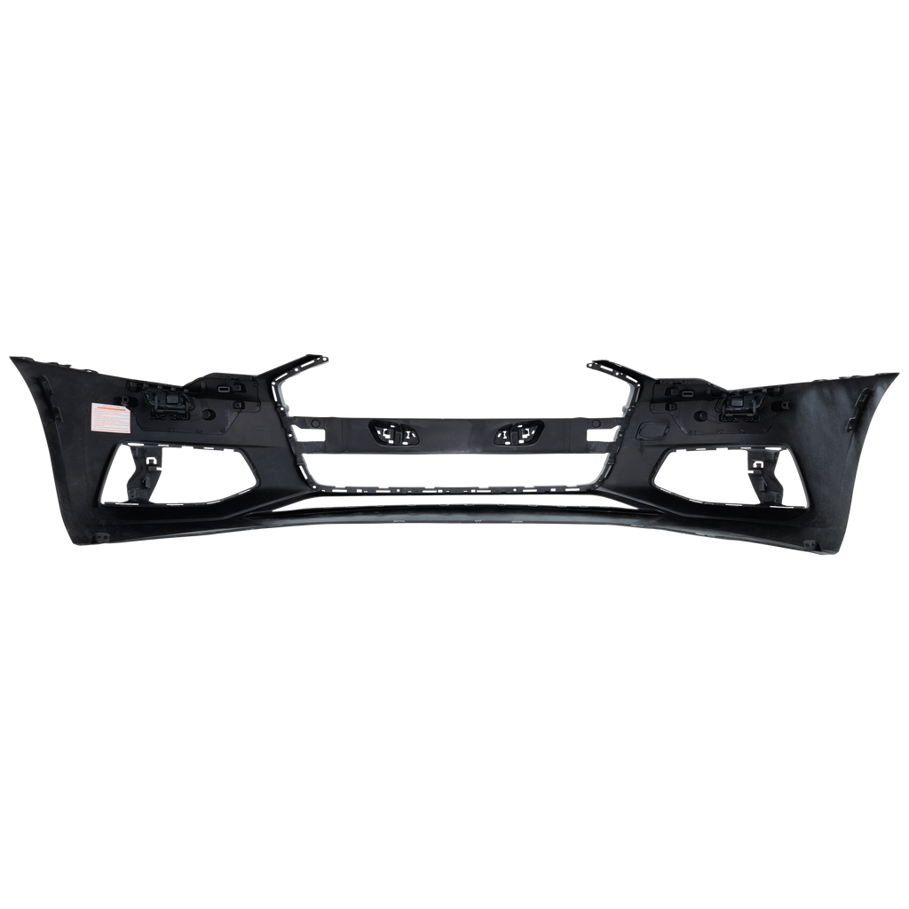 Front Bumper Cover Primed For 2019-2023 Audi A6 Quattro Without S-Line Pkg Without Parallel Park Assist Sensor Holes Replacement RA01030029P