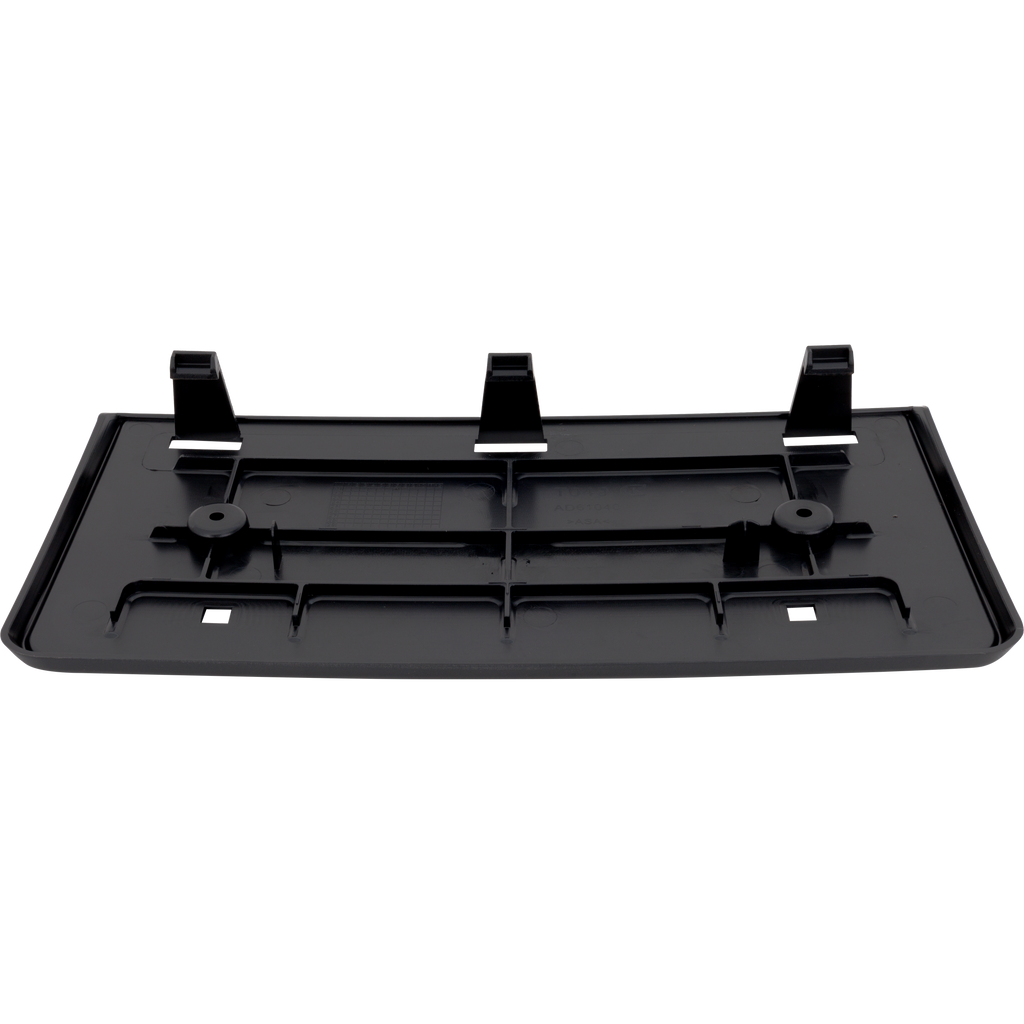 Q3 19-21 FRONT LICENSE PLATE BRACKET, Black, USA Built Vehicle