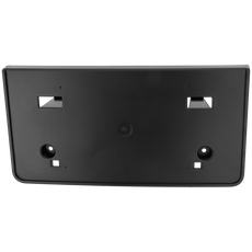 A5 SPORTBACK/A5 QUATTRO 18-21 FRONT LICENSE PLATE BRACKET, Textured Black, From 12-4-17, (Quattro, Coupe/Convertible)