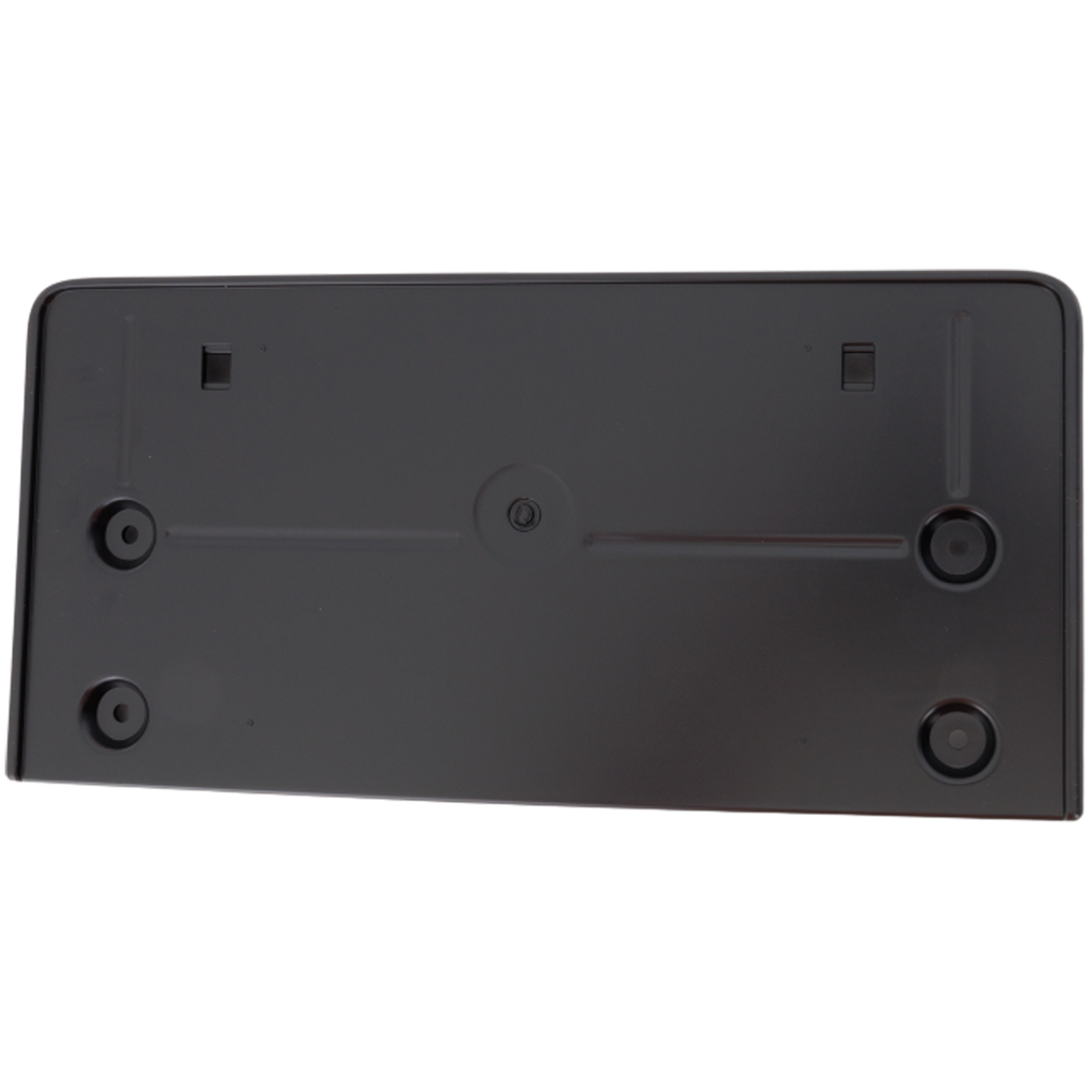 Q5 18-20 FRONT LICENSE PLATE BRACKET, Black, From 8-20-18