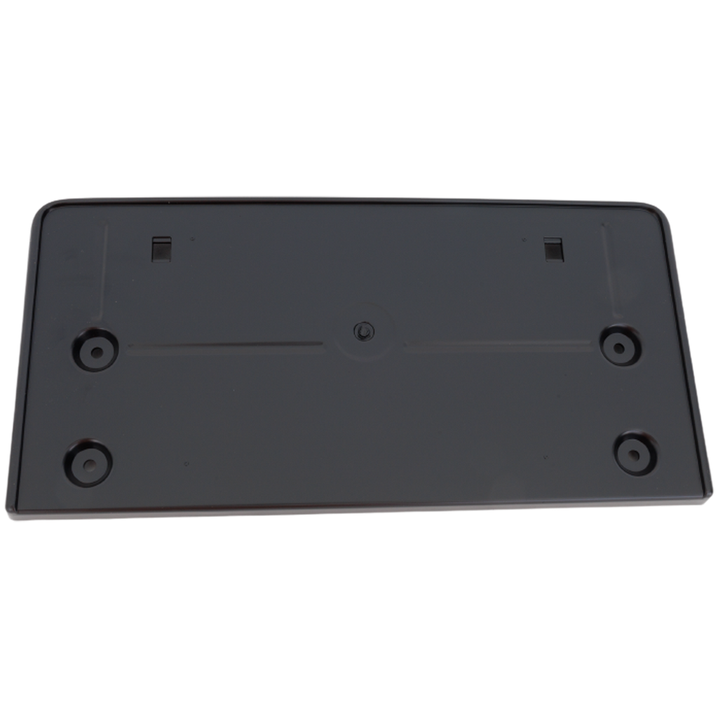 Q5 18-20 FRONT LICENSE PLATE BRACKET, Black, From 8-20-18