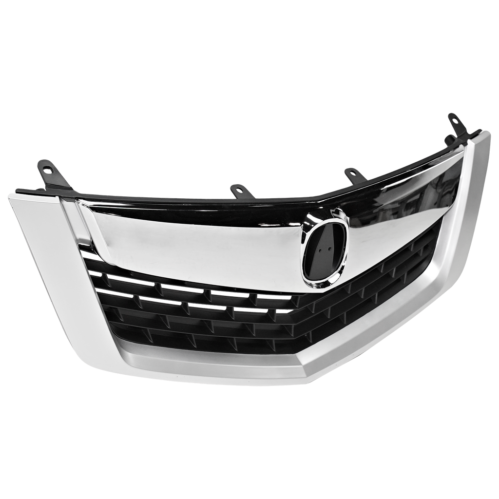 TSX 09-10 GRILLE INSERT, Primed, w/o Upper and Lower Molding